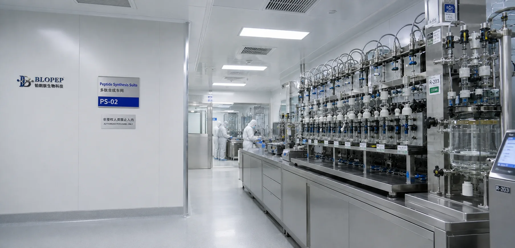 Representative industrial biotechnology workplace